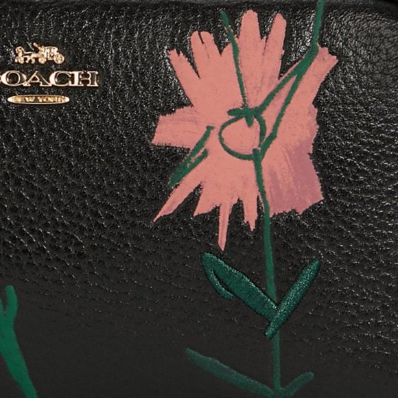 🌸 Coach X Jean Michel Basquiat Small Boxy Cosmetic Case 🍃 - Picture 14 of 14